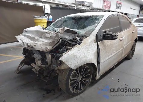 2016 Toyota Corolla S Plus из США, поврежденный, VIN 5YFBURHE7GP399376